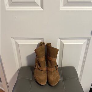 Via Spiga Brown Ankle Boots